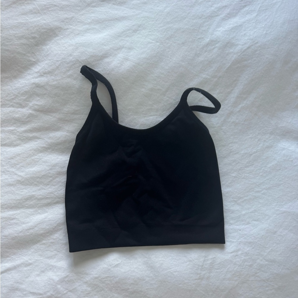 SET Active Black Tank Top